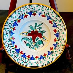 VTG NK R Morava Wall Plate. Handpainted In Slovenia. # 62